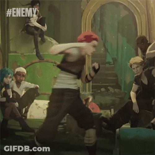 Vi Arcane Ready To Fight Her Enemy GIF