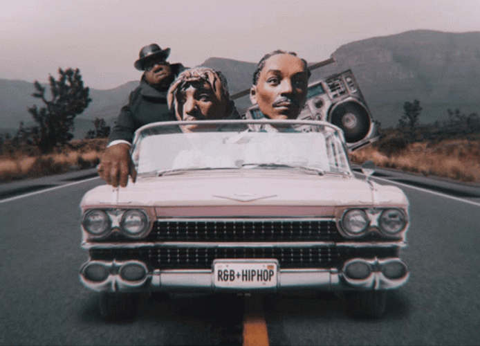 Vibe Robrasta 2Pac Shakur Cruisin GIF