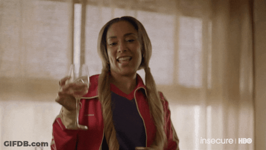 Vibing Amanda Seales GIF