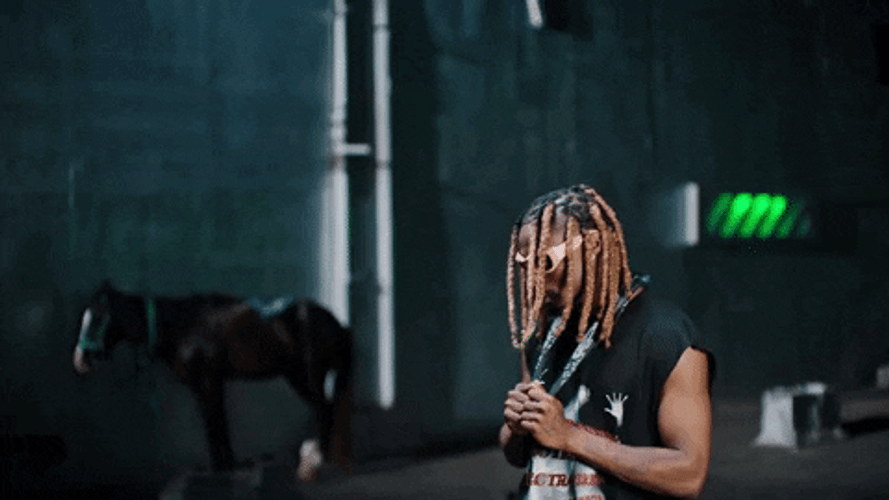 Vibing Fireboy DML GIF