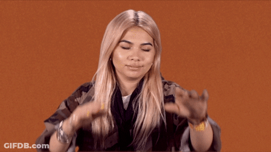 Vibing Hayley Kiyoko GIF
