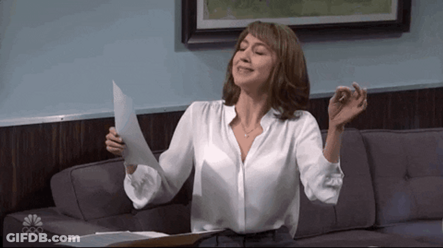 Vibing Heidi Gardner GIF