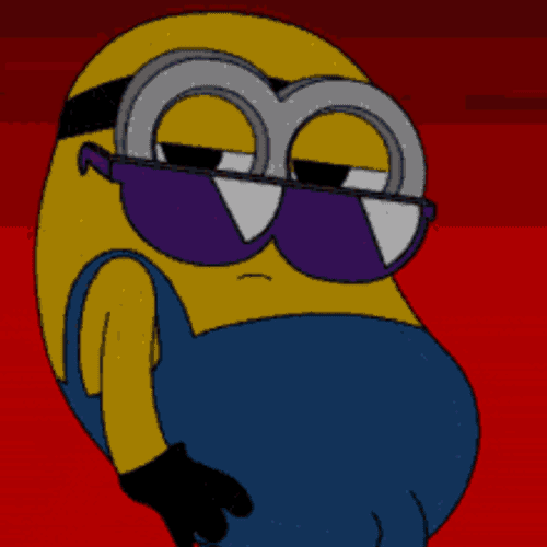 Vibing Minion GIF