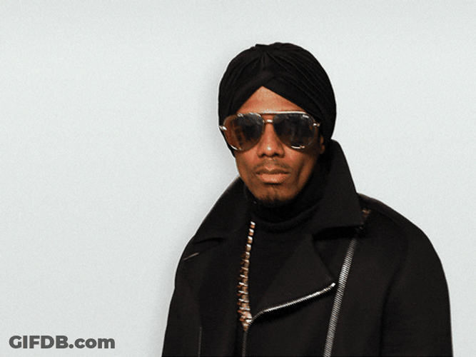 Vibing Nick Cannon GIF