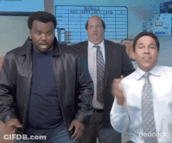 Vibing The Office Sitcom GIF