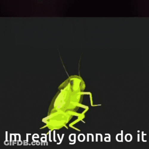 Vibrant Colors Dancing Cockroach GIF