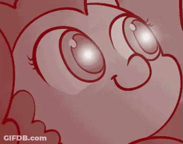 Vibrating Pinkie Pie My Little Pony GIF