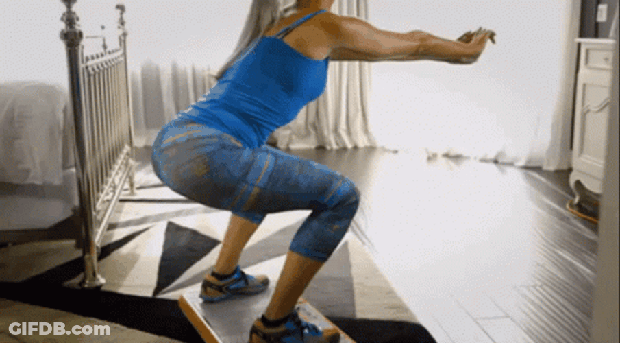 Vibrating Power Fit Body Workout GIF