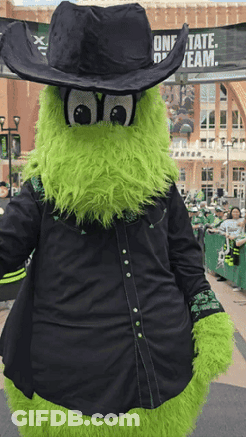 Victor E Green Wear Cowboy Tip Hat GIF