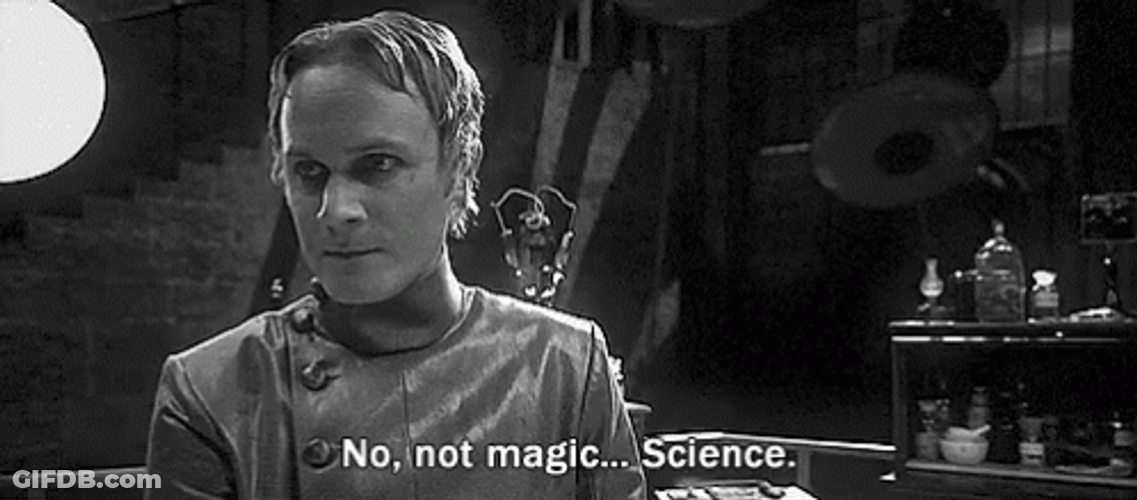 Victor Frankenstein Not Magic Science GIF