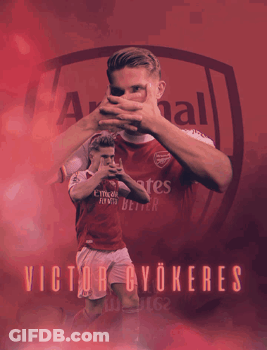 Victor Gyokeres Arsenal Player GIF