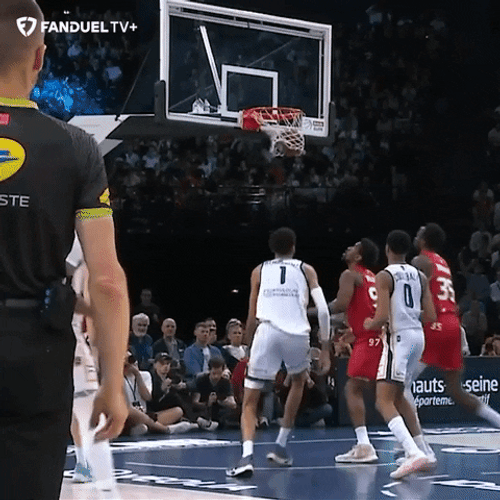 Victor Wembanyama Air Punch GIF