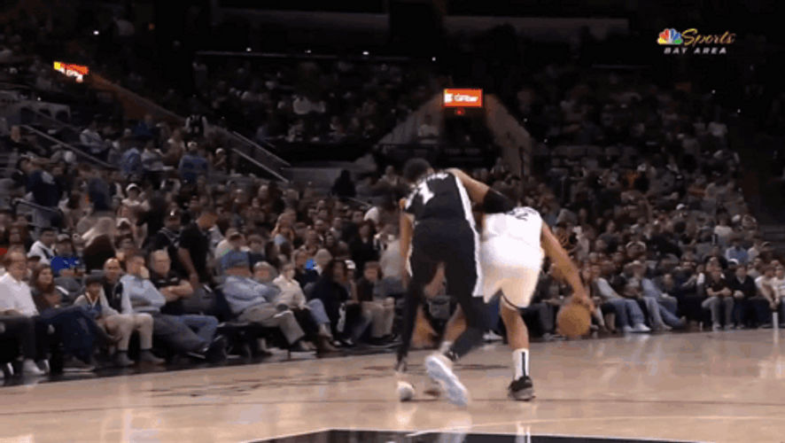 Victor Wembanyama Block Fail GIF