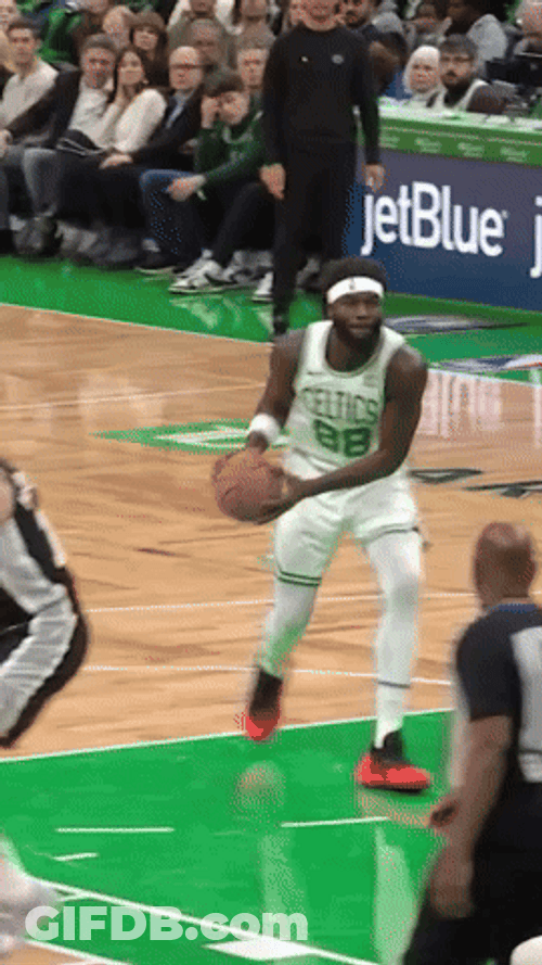 Victor Wembanyama Falling Down GIF