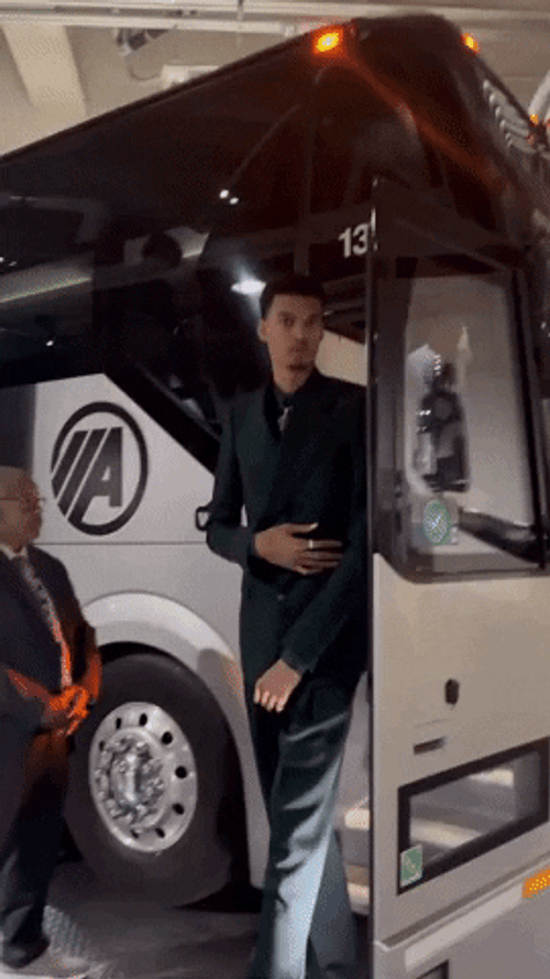 Victor Wembanyama Off To Nfl Auto Draft GIF