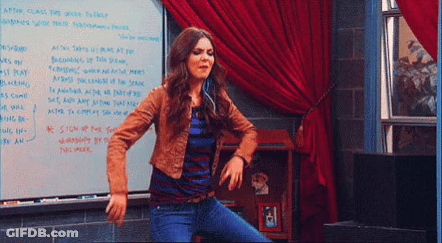 Victoria Justice Dancing Awkward GIF