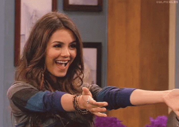 Victoria Justice Hug GIF