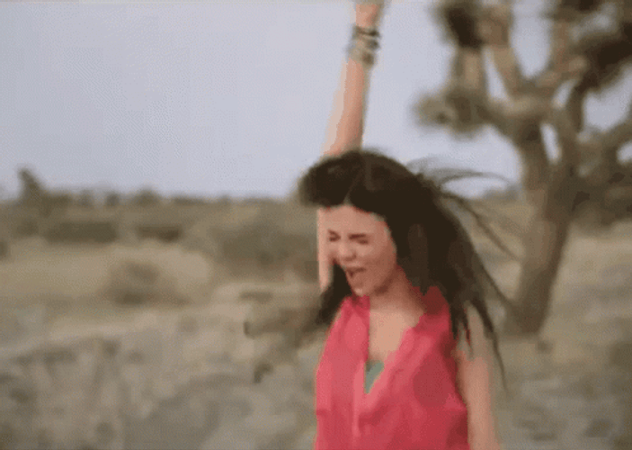 Victoria Justice Singing Spinning GIF