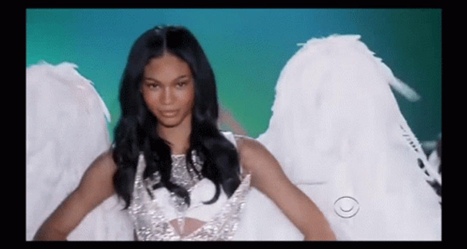 Victoria's Secret Fashion Show Chanel Iman GIF