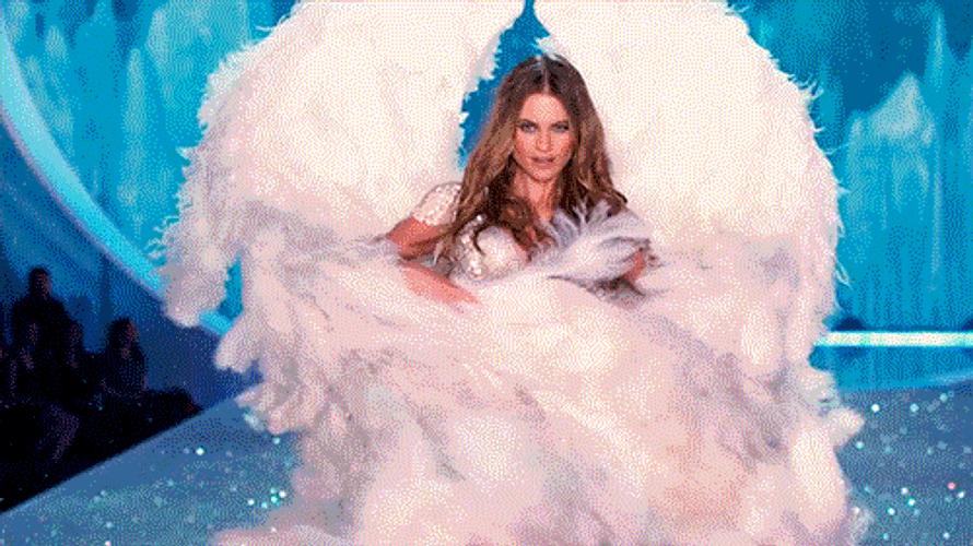 Victoria Secret Behati Prinsloo Angel Wings GIF