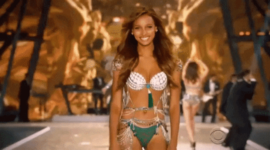 Victoria Secret Jasmin Tookes GIF