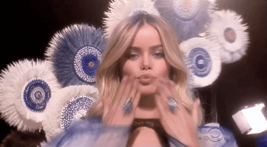 Victoria Secret Romee Strijd GIF