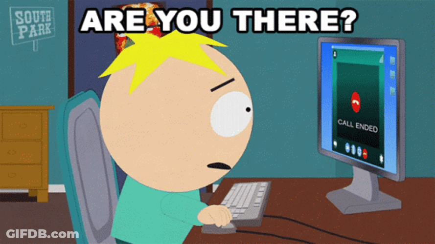 Video Call Butters Stotch GIF