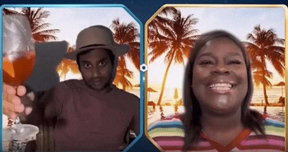 Video Call Cheers GIF