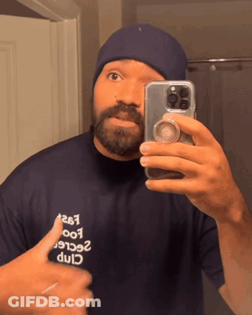 Video Call Clutching Pearls GIF