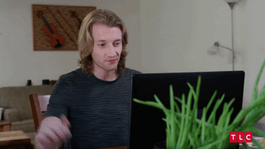 Video Call Waving Goodbye GIF