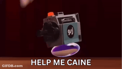 Video Camera Help Me Caine GIF
