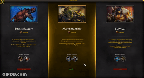 Video Game Beast Mastery Marksmanship Survival GIF