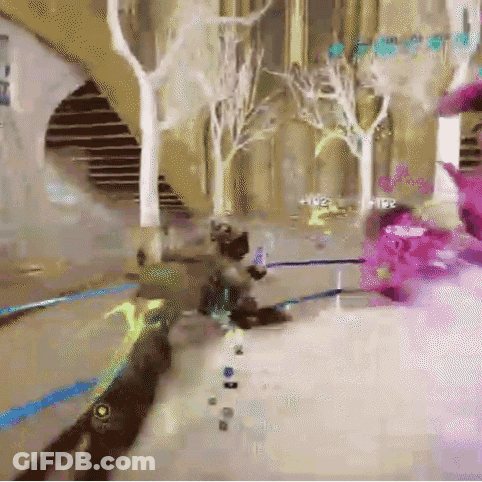 Video Game Being Played On Computer GIF