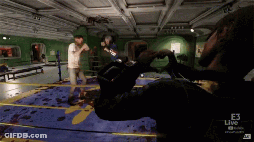 Video Game Being Played On E3 Live YouTube GIF