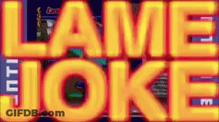 Video Game Called Lame Joke On Screen GIF