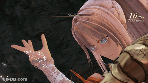 Video Game Character 16 Hits 3357 Damage GIF