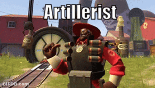 Video Game Character Artillerist GIF