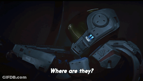 Video Game Character Asking Where They Are GIF