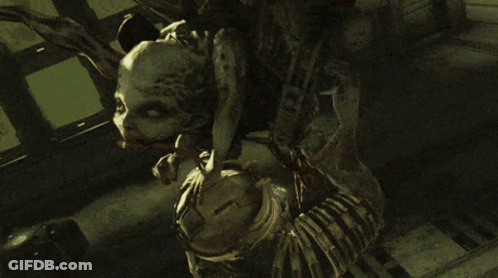 Video Game Character Attacked By Monster Saying Your Argument GIF