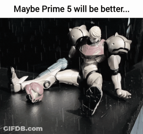 Video Game Character Attacked By Monster Shark Armor GIF
