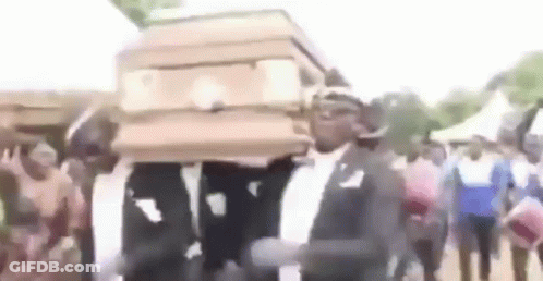 Video Game Character Dancing On Your Mother's Grave GIF