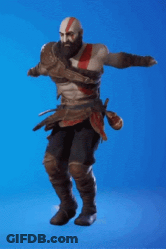 Video Game Character Dancing With Sword GIF