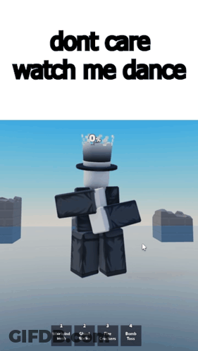 Video Game Character Dancing With Top Hat GIF