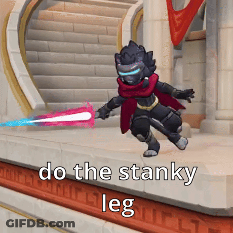 Video Game Character Do The Stanky Leg GIF