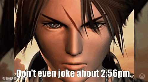 Video Game Character Don't Even Joke About 2:56Pm GIF