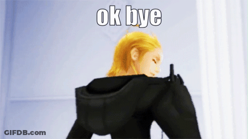 Video Game Character Giving Middle Finger Ok Bye GIF