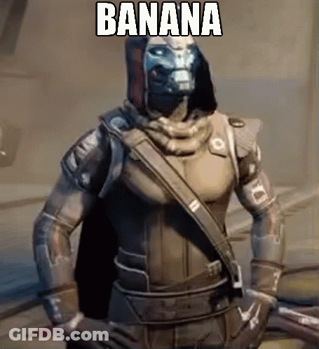 Video Game Character Hands On Hips Banana GIF