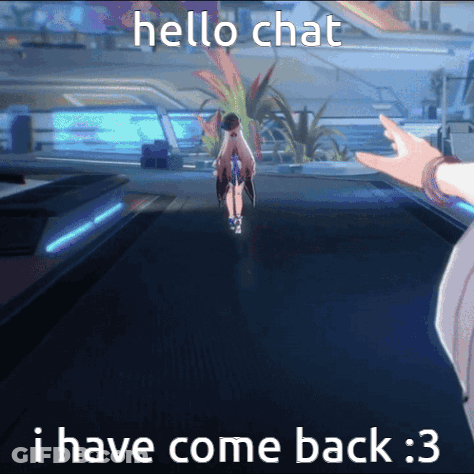 Video Game Character Hello Chat I Have Come Back GIF