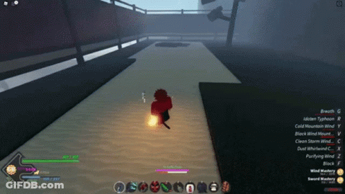 Video Game Character Holding Fireball GIF