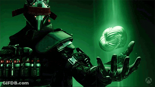 Video Game Character Holding Green Object GIF